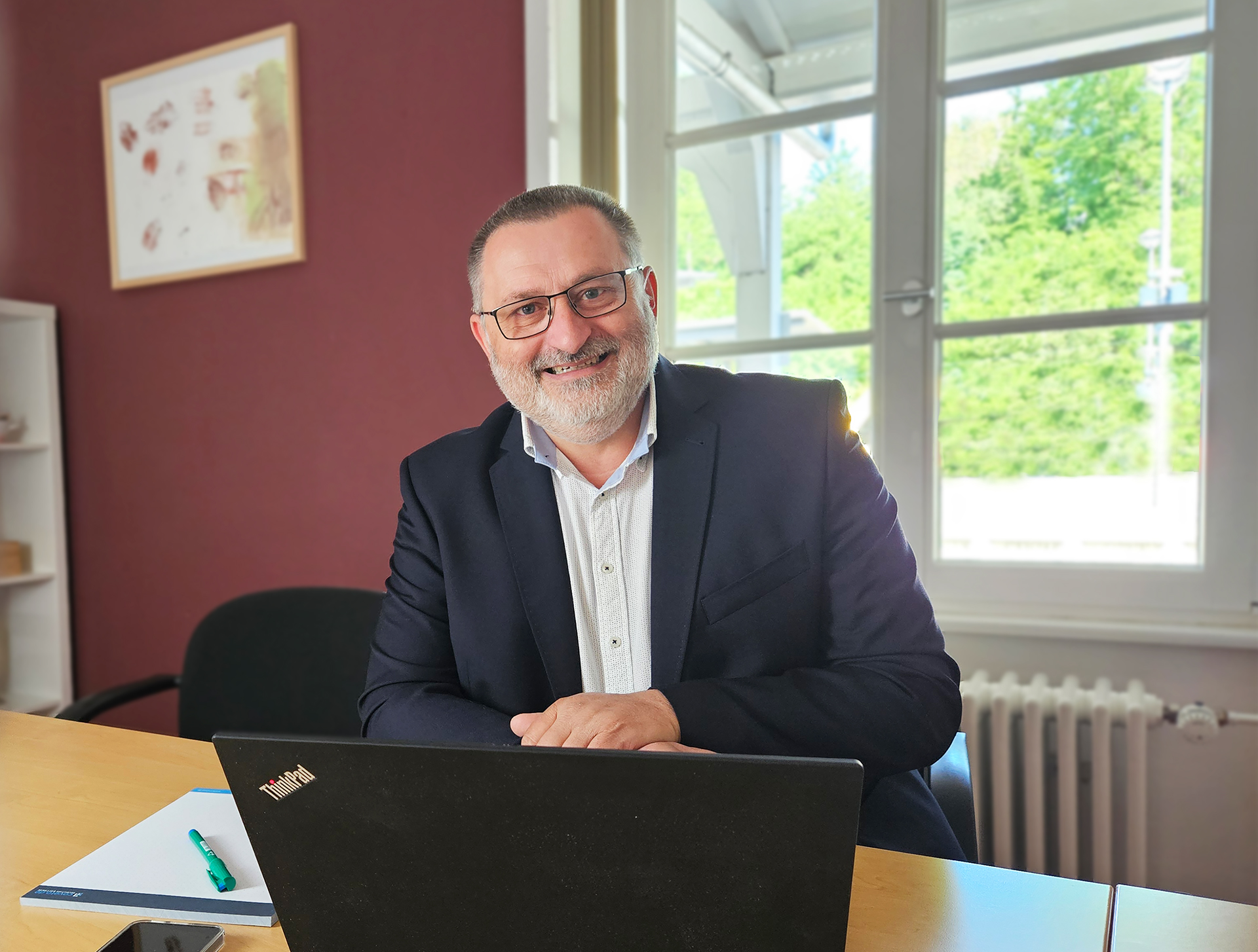 Markus Haselbauer ist Geschäftsführer von der Teilhabe Wetterau gGmbH.