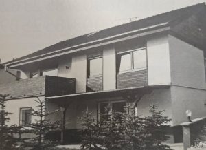 Das Wohnhaus in Wallernhausen 1980